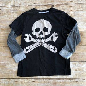 Skull & Cross Bones Wrench Style T-shirt (size 10)